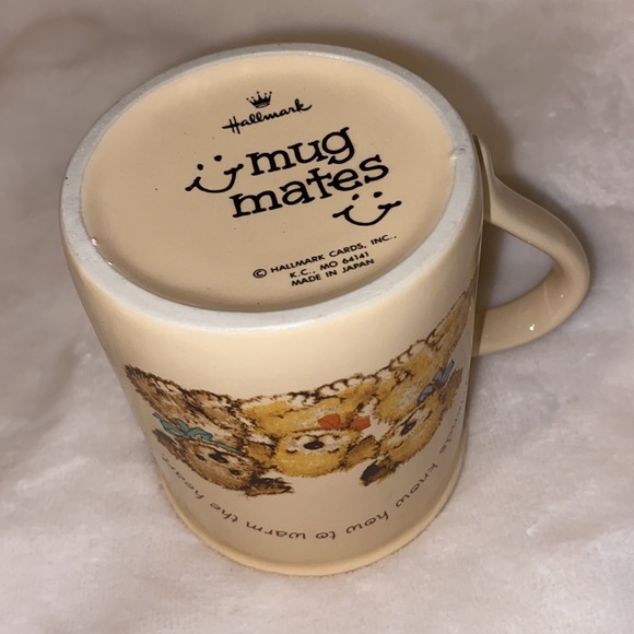 ❌FINAL PRICE DROP‼️Vintage Hallmark Mug Mates Mug & Coaster Set Friends Puppies - Picture 6 of 16